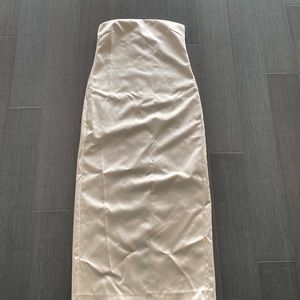 Zara beautiful evening gown, satin like fabric from new with tags size medium